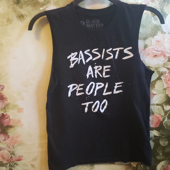 Black Matter Other - 2/$5 Bassists Sz S unisex shirt